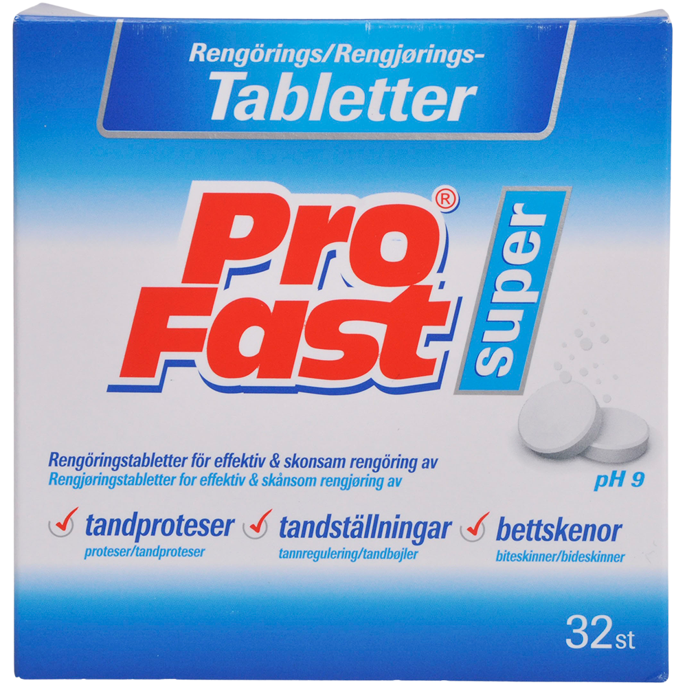 Ekulf Profast Rengøringstabletter | 32 Tabl.
