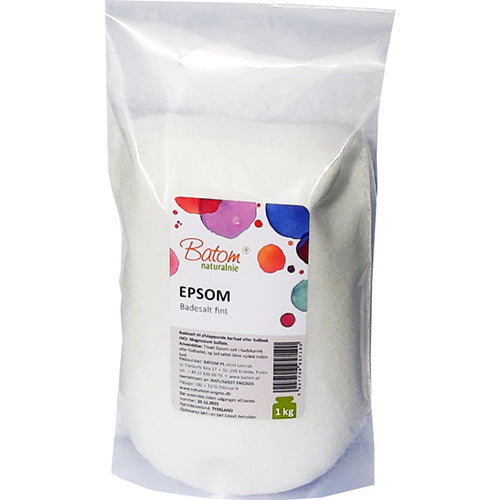 Epsom Badesalt | 1 kg fra Mecindo.dk på Mecindo.dk