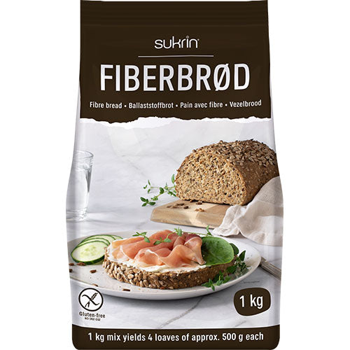 Fiberbrød glutenfri fra Funksjonellmat på Mecindo.dk