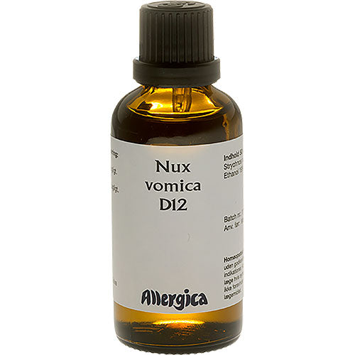 Allergica Nux Vomica D12 | 50 ml fra Allergica på Mecindo.dk