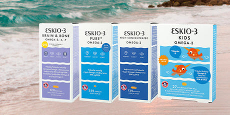 Omega-3 til børn og voksne: guide til Eskio-3 kosttilskud