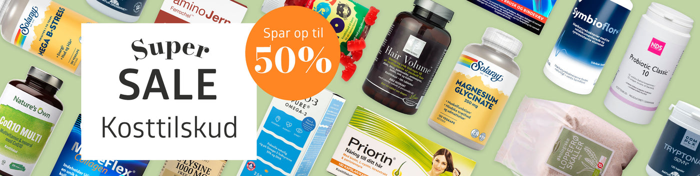 Super Sale - Kosttilskud