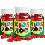 Kids Zoo Multivitamin M. Jordbærsmag | 3 x 60 gummies
