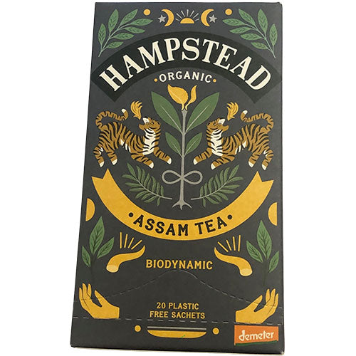 Hampstead Tea Assam Te Økologisk Demeter | 20 br fra Hampstead Tea på Mecindo.dk