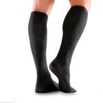 Mabs Bomuld Knæstrømpe Bred Sort | XL