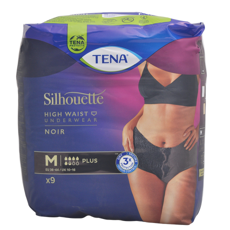 Tena Silhouette Plus Inkontinenstrusser | Str.Medium fra Tena på Mecindo.dk