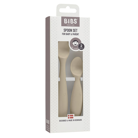 BIBS Spoon Set Vanilla fra BIBS på Mecindo.dk