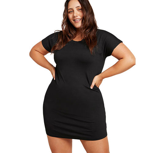 Boody Goodnight Nightdress Sort | Str. Xs fra Boody på Mecindo.dk