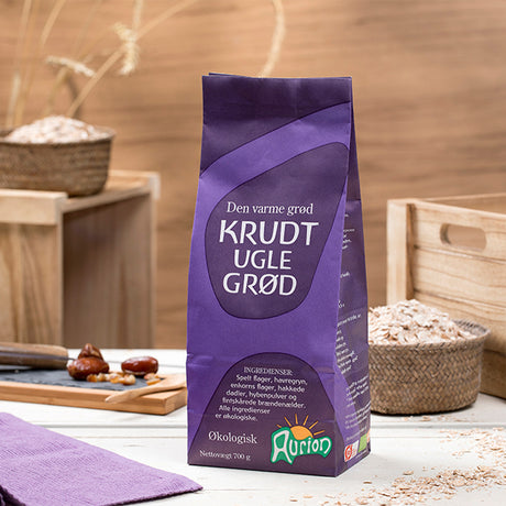 Aurion Krudtuglegrød Økologisk | 1.2 kg fra Aurion på Mecindo.dk