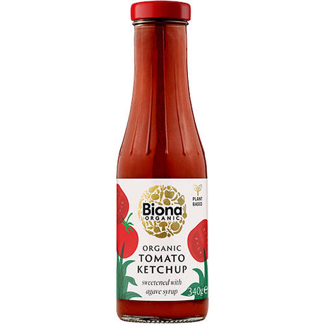 Biona Organic Ketchup Sødet M. Agave Økologisk | 340 gr