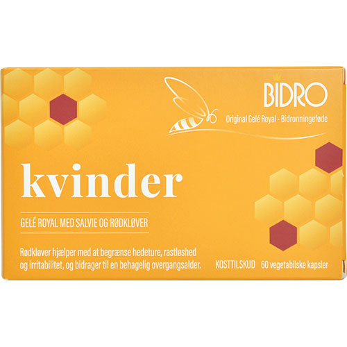 Bidro Kvinder Vegetabilske Kapsler | 60 kapsler fra Bidro på Mecindo.dk