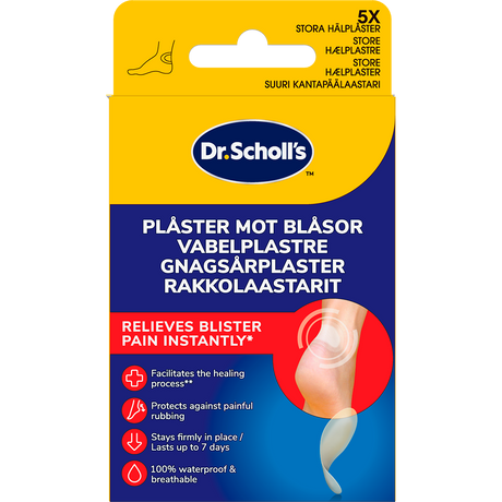 Scholl Blister Plasters Heel 5 Stk