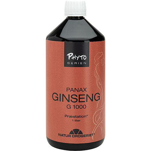 Natur-Drogeriet Ginseng G1000 Eliksir Demofl. Panax | 1 ltr fra Natur-Drogeriet på Mecindo.dk