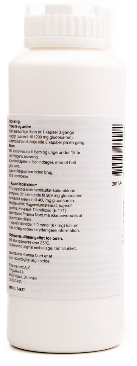 Pharma Nord Glucosamin | 270 kapsler fra Pharma Nord på Mecindo.dk
