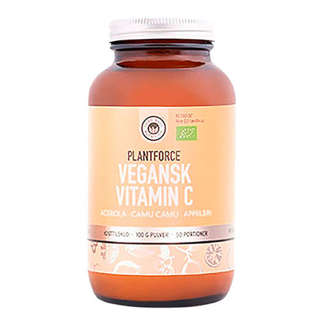 Plantforce Vitamin C Complex Pulver Ø | 100 gr fra Plantforce på Mecindo.dk