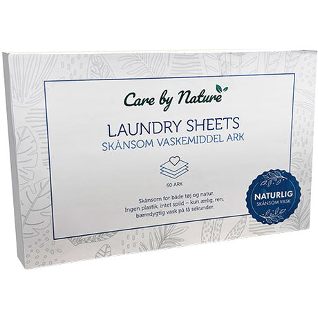Care by Nature Laundry Sheets | 1 Pakke fra Care by Nature på Mecindo.dk