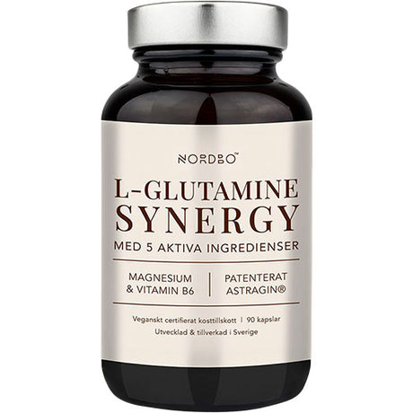 Nordbo L-Glutamine Synergy | 90 kapsler fra NORDBO på Mecindo.dk