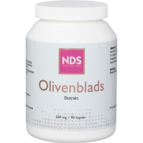 NDS Olivenbladsekstrakt | 90 kapsler fra NDS på Mecindo.dk