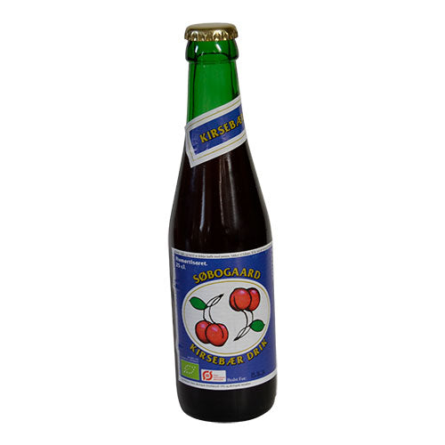 Søbogaard Kirsebaer Drik Økologisk | 25 cl fra Søbogaard på Mecindo.dk