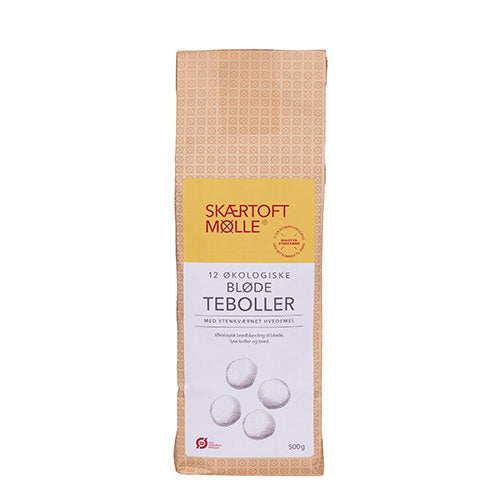 Skaertoft mølle Brødblanding, Bløde Teboller Økologisk | 500 gr fra Skaertoft mølle på Mecindo.dk