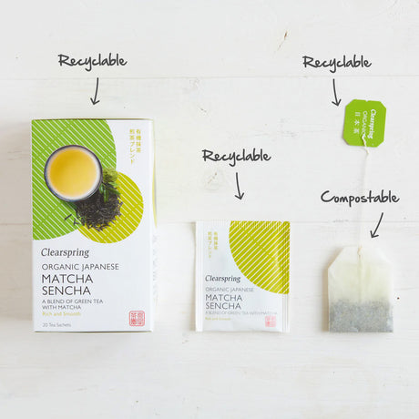 Clearspring Grøn Te M. Matcha Økologisk | 20 br fra Clearspring på Mecindo.dk