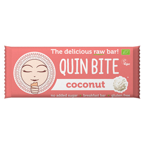 Quin Bite Kokos Bar - Quin Bite | 30 gr fra Quin Bite på Mecindo.dk