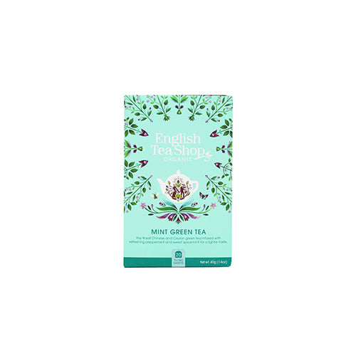 English Tea Shop Mint Green Tea Økologisk | 20 br fra English Tea Shop på Mecindo.dk