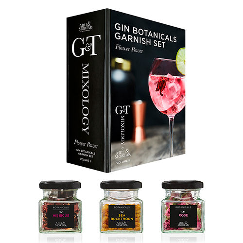 Mill & Mortar Gaveaeske Flower Power G&t Økologisk Mixology Vol. Ii | 35 gr fra Mill & Mortar på Mecindo.dk