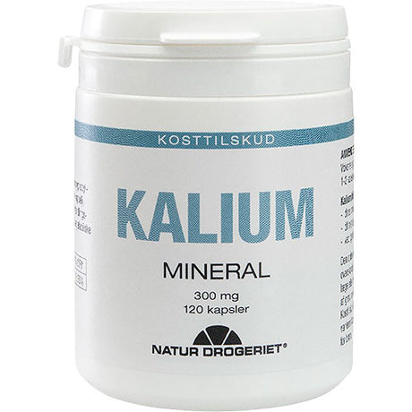 Natur-Drogeriet Kalium | 120 kapsler fra Natur-Drogeriet på Mecindo.dk