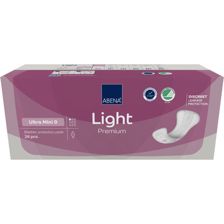 Abena Light Ultra Mini 0 | 24 stk fra Abena på Mecindo.dk