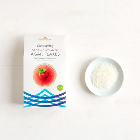 Clearspring Agar Flager Økologisk Veg. Geleringsmiddel Af Tang | 30 gr fra Clearspring på Mecindo.dk