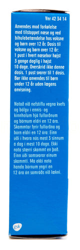 Otrivin Menthol ukonserveret 1 mg/ml fra Otrivin på Mecindo.dk