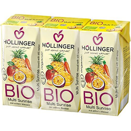 Multisaft Økologisk 3x200ml fra Mecindo.dk på Mecindo.dk