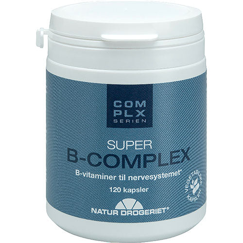 Natur-Drogeriet Super B-complex | 120 kapsler fra Natur-Drogeriet på Mecindo.dk