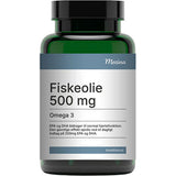 Mezina Fiskeolie Omega-3 - 500 mg | 180 KAP fra Mezina på Mecindo.dk