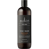 Sukin Men 3-in-1 Wash - Energising | 500 ml fra Sukin på Mecindo.dk