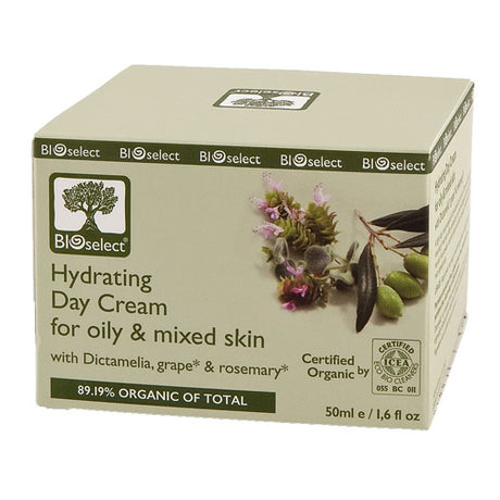 BIOselect Dagcreme Blandet Hud Bioeco | 50 ml fra BIOselect på Mecindo.dk