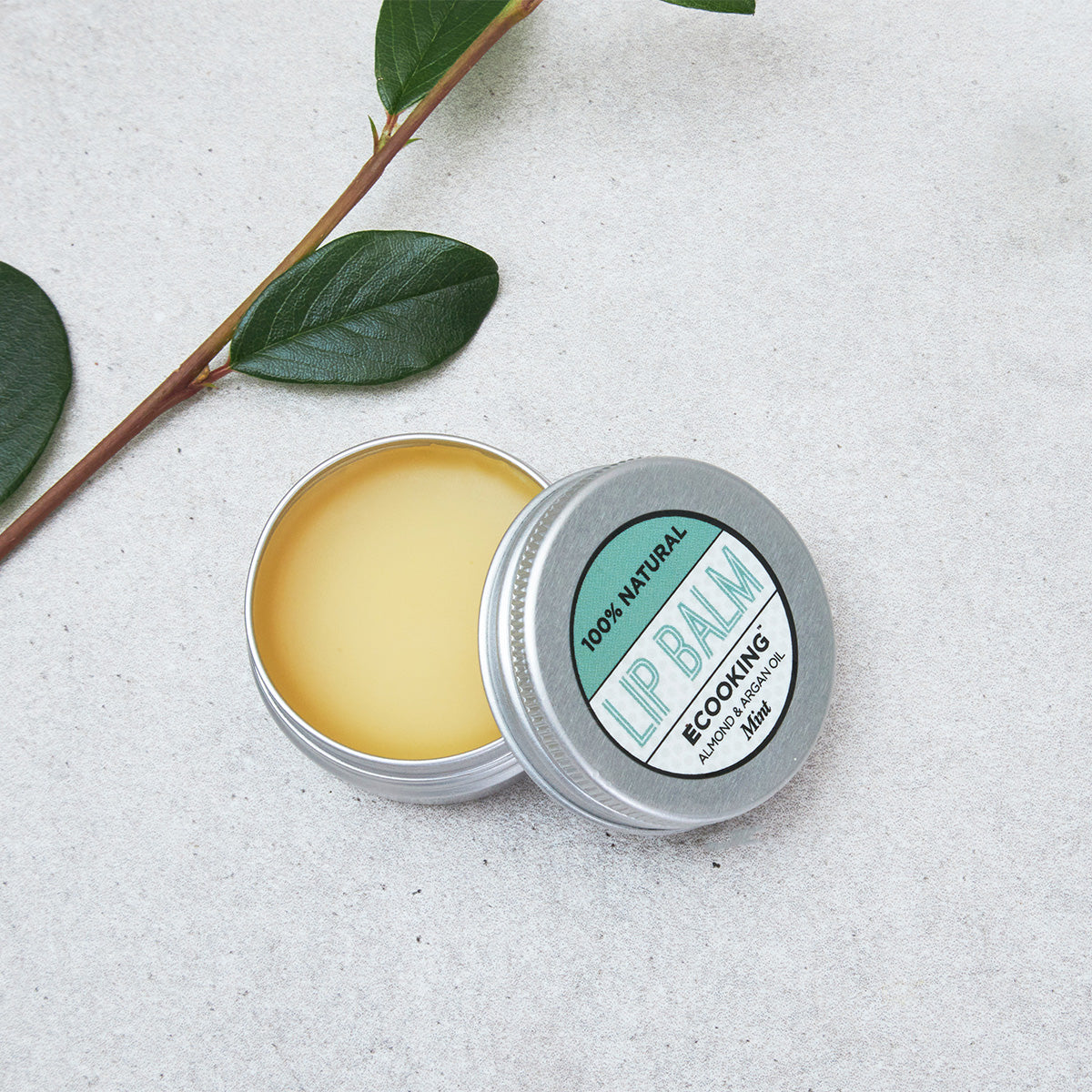 Ecooking Lip Balm Mint | 15 ml fra Ecooking på Mecindo.dk