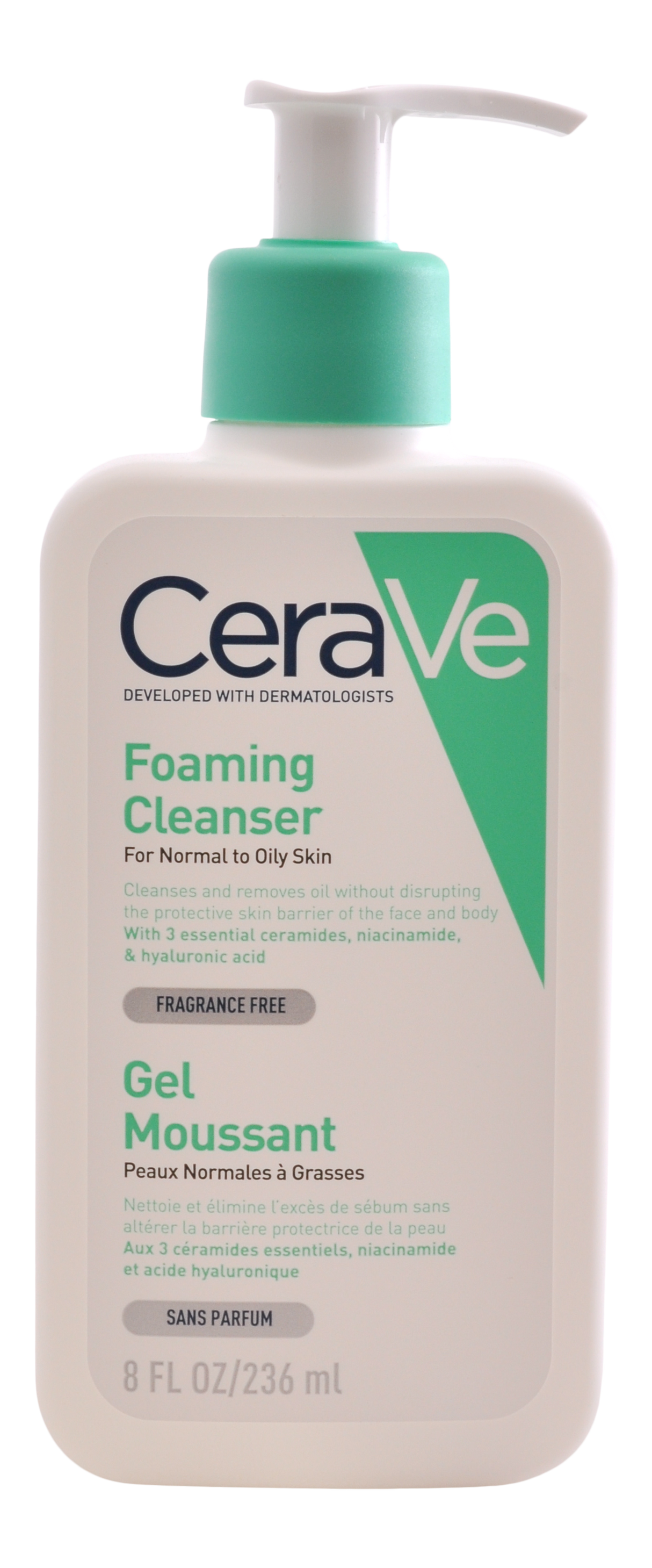 CeraVe Foaming Cleanser | 236 ml fra CeraVe på Mecindo.dk