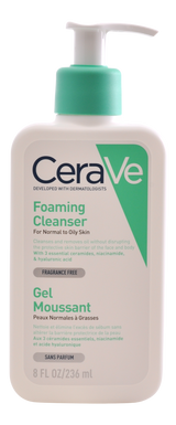 CeraVe Foaming Cleanser | 236 ml fra CeraVe på Mecindo.dk