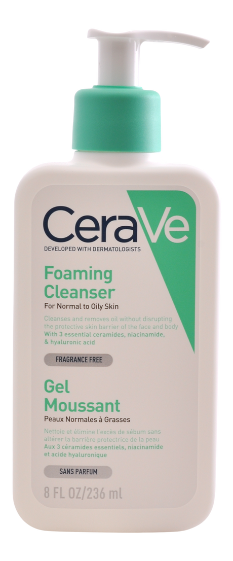 CeraVe Foaming Cleanser | 236 ml fra CeraVe på Mecindo.dk