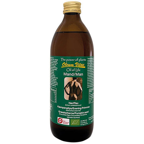 Oil of Life Maend Økologisk | 500 ml fra Oil of Life på Mecindo.dk