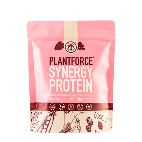 Plantforce Synergy Protein Baer | 400 gr fra Plantforce på Mecindo.dk