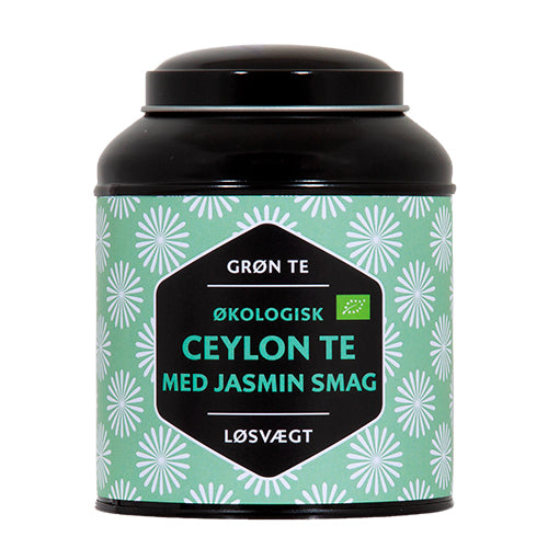 Grøn Ceylon Te M. Jasminsmag Økologisk | 75 gr fra Mecindo.dk på Mecindo.dk