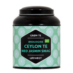 Grøn Ceylon Te M. Jasminsmag Økologisk | 75 gr