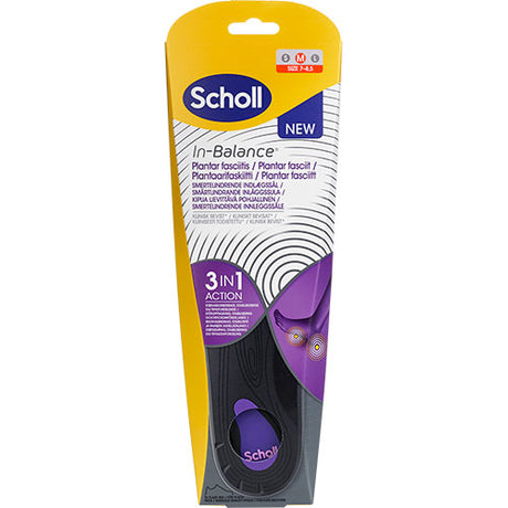 Scholl Med Insoles Plantar Fasciitis (M) fra Scholl på Mecindo.dk