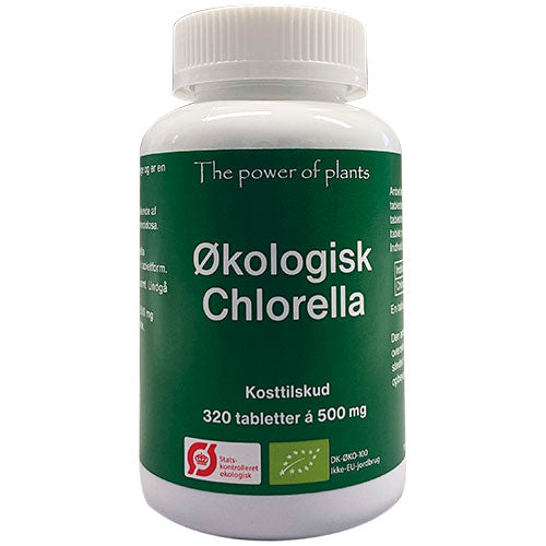 The power of plants The Power Of Plants Økologisk Chlorella | 320 Tabl. fra The power of plants på Mecindo.dk