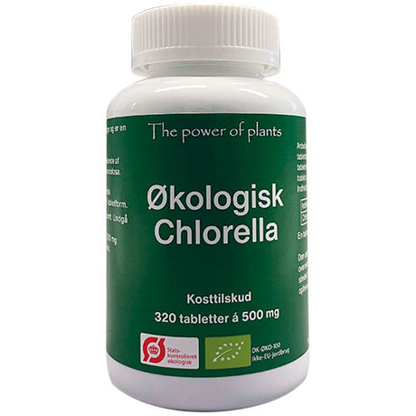 The power of plants The Power Of Plants Økologisk Chlorella | 320 Tabl. fra The power of plants på Mecindo.dk