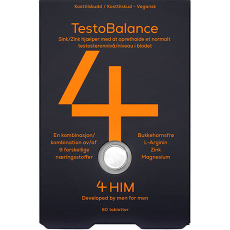 4HIM Testobalance | 60 Tabl. fra 4HIM på Mecindo.dk