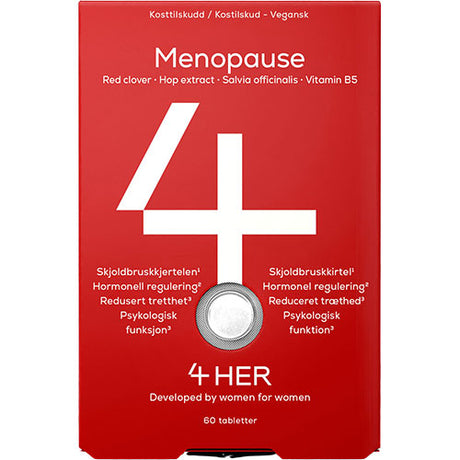 4HER Menopause | 60 Tabl. fra 4HER på Mecindo.dk